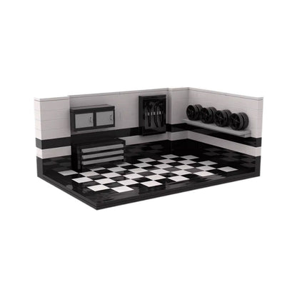 display garage for speed champions building set | moc-127308 - 2
