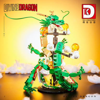 divine dragon from dragon ball - 1826 pcs | dk 5007 - 3