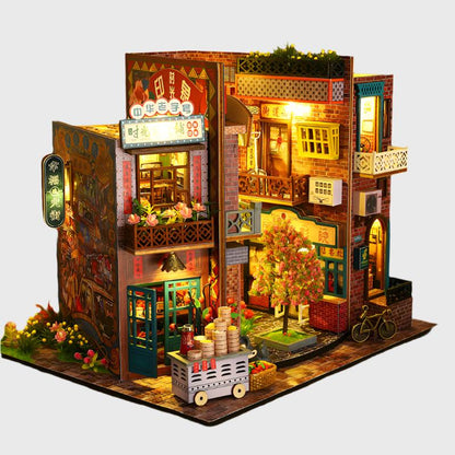 3D Puzzle Model Miniature House Model Ornaments Era Mark