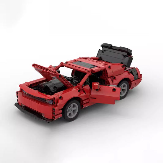 dodge challenger building set | moc-126064 - 1
