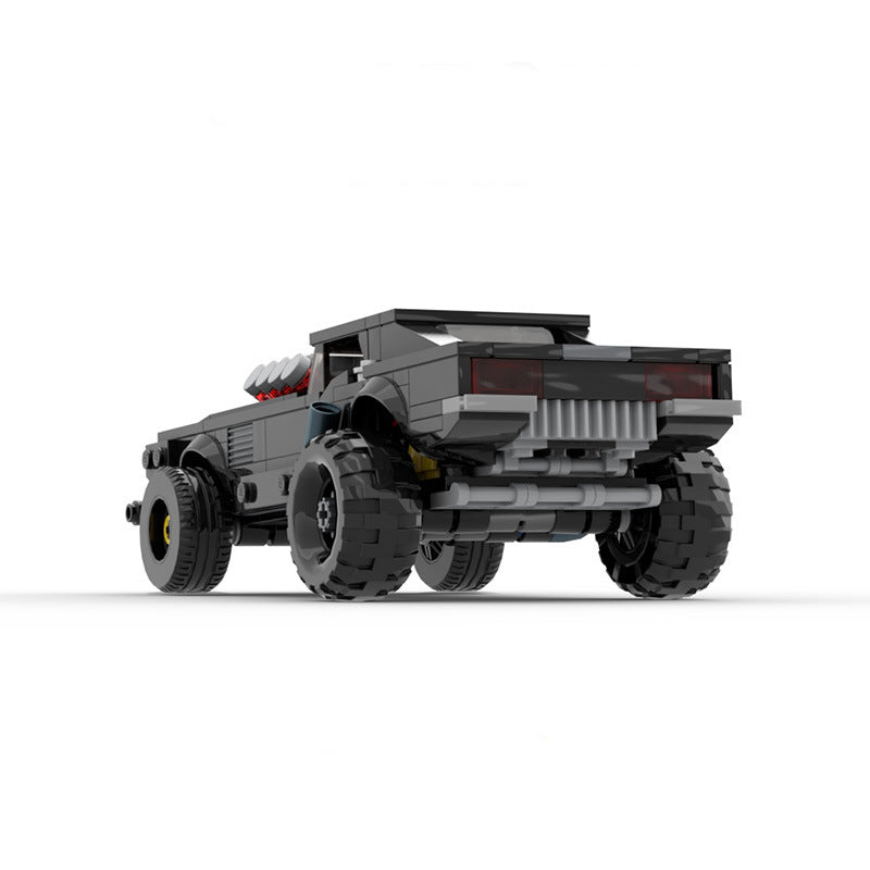 dodge charger cyberpunk building set | moc-70514 - 3