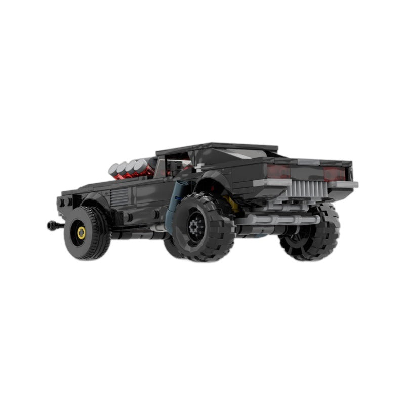 dodge charger cyberpunk building set | moc-70514 - 4