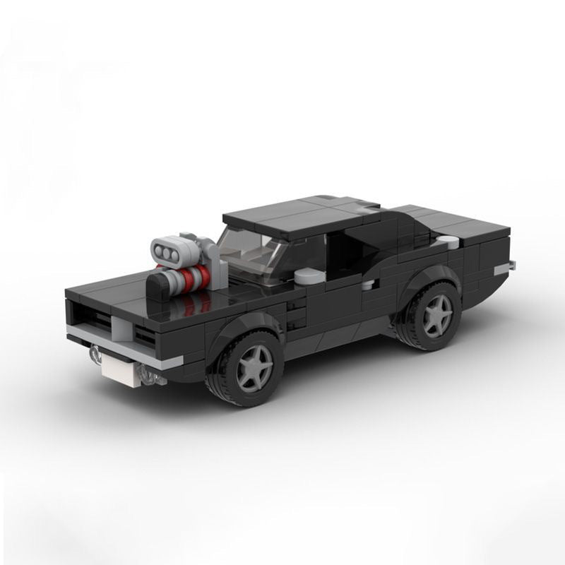 dodge ghost rider's hell charger building set | moc-38529 - 1