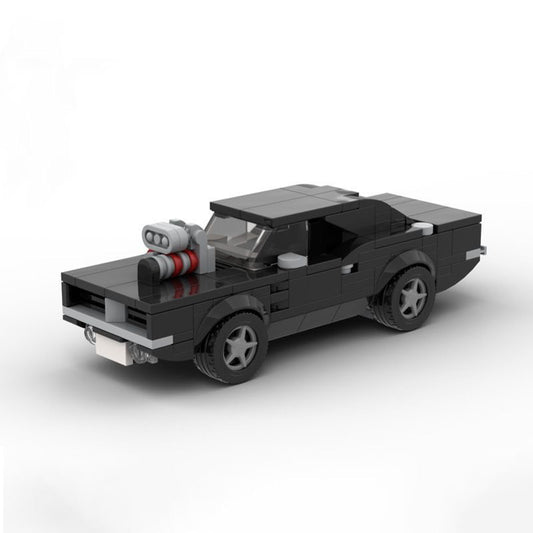 dodge ghost rider's hell charger building set | moc-38529 - 1