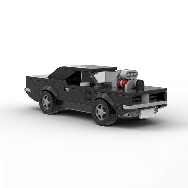 dodge ghost rider's hell charger building set | moc-38529 - 3
