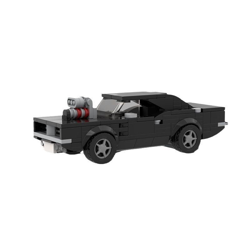 dodge ghost rider's hell charger building set | moc-38529 - 5