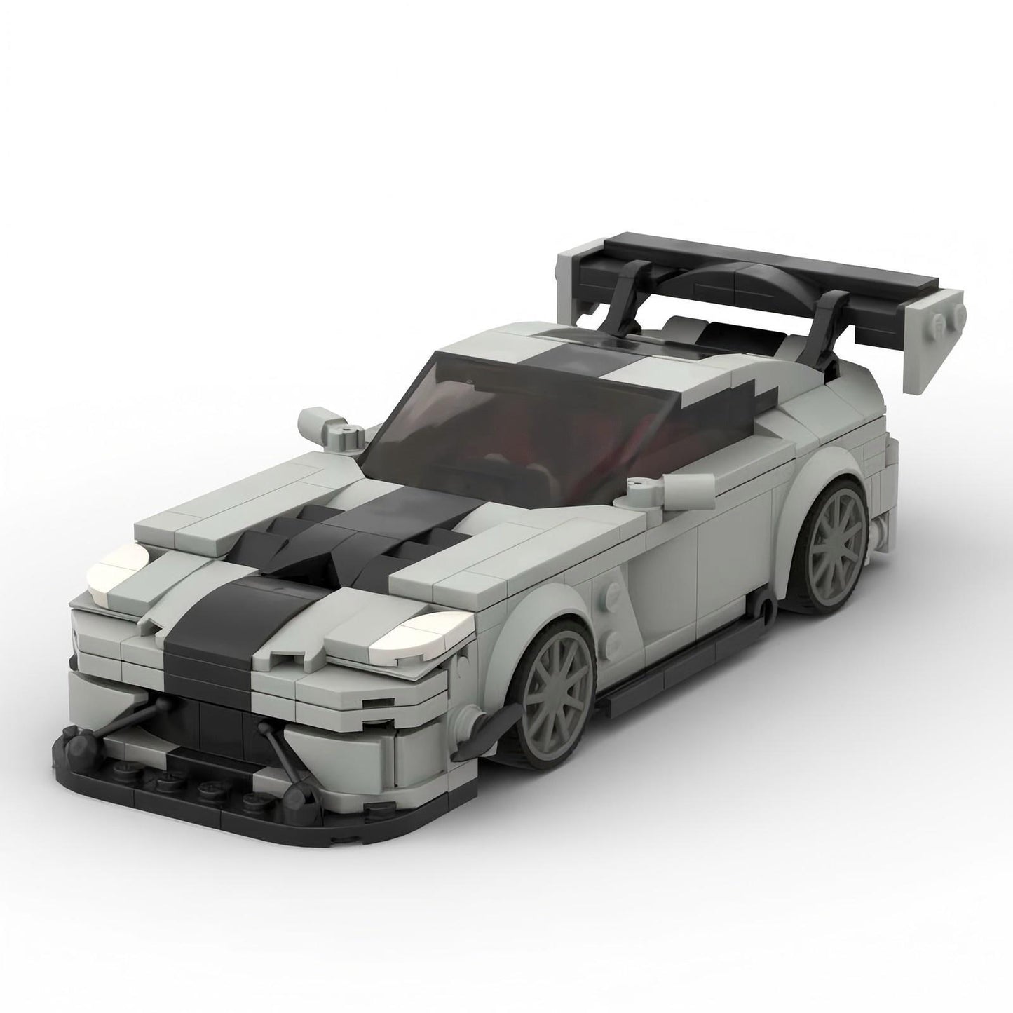 dodge viper acr building set | compatible with lego - 2
