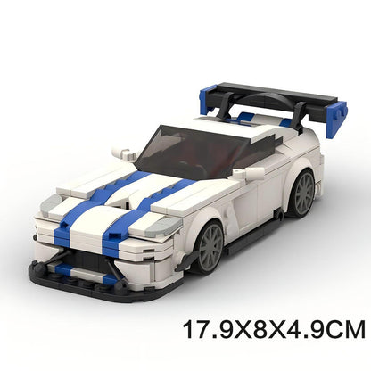dodge viper acr building set | compatible with lego - 2