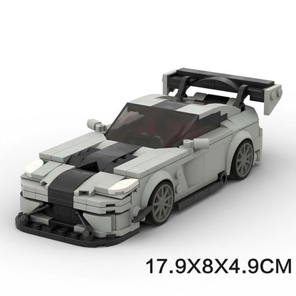 dodge viper acr building set | compatible with lego - 3