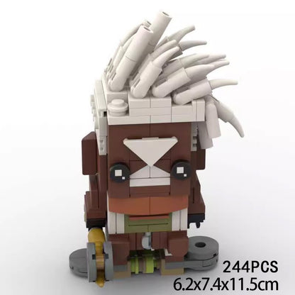 dr. strange brickheadz building set | moc-110655 - 2