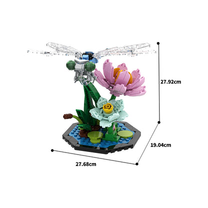dragonfly building set | lego compatible - 1