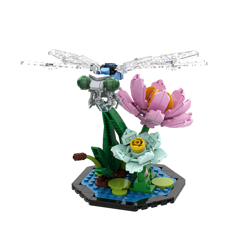 dragonfly building set | lego compatible - 4