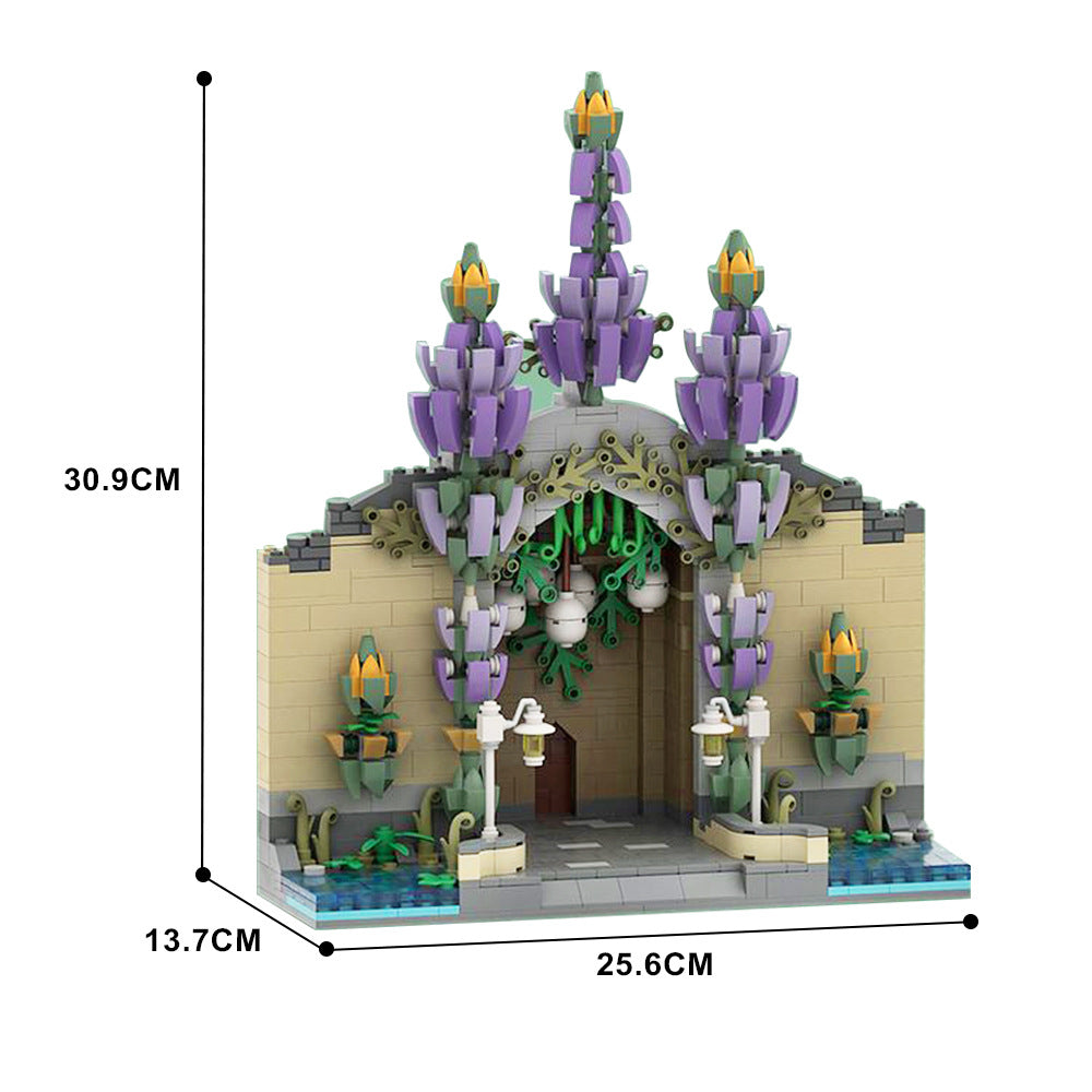 droomvlucht entrance building set | efteling | moc-78895 - 2