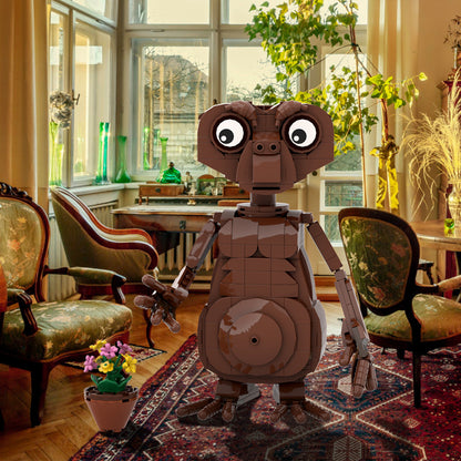 e.t. the extra-terrestrial building set | lego compatible - 1