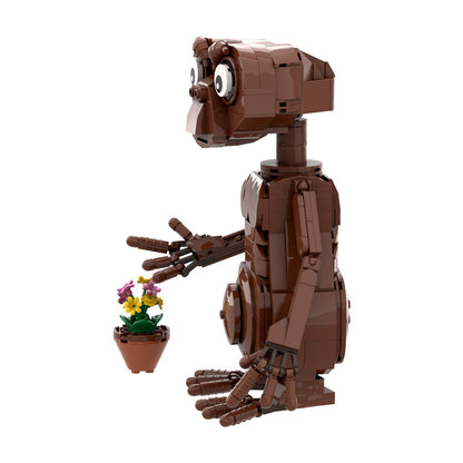 e.t. the extra-terrestrial building set | lego compatible - 3