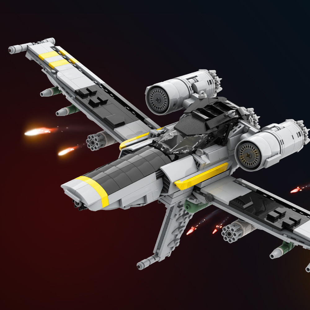 eagle close air support building set | helldivers | lego compatible - 1