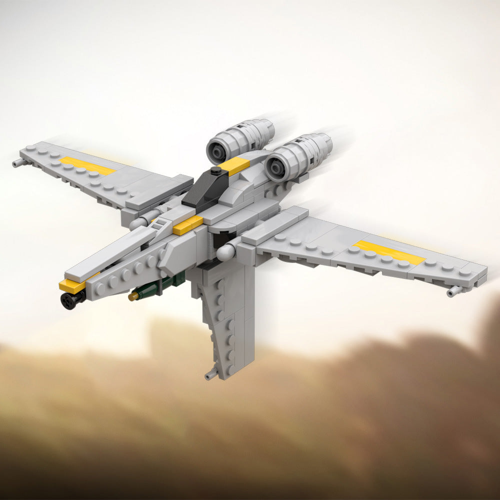 eagle fighter building set | helldivers | moc-211816 - 1