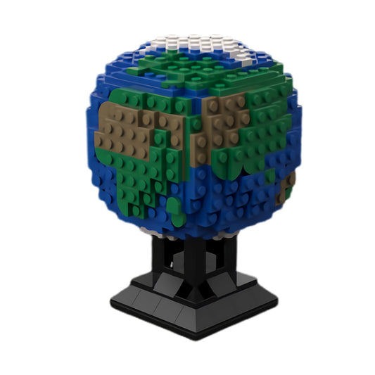 earth's layers building set | lego compatible - 2