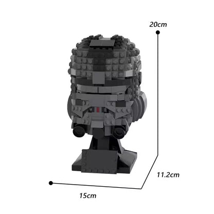 echo helmet building set | star wars | moc-80127 - 3