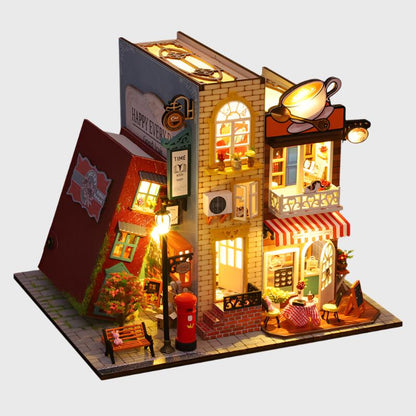 Educational Toy Stand Book Art House Cottage Model