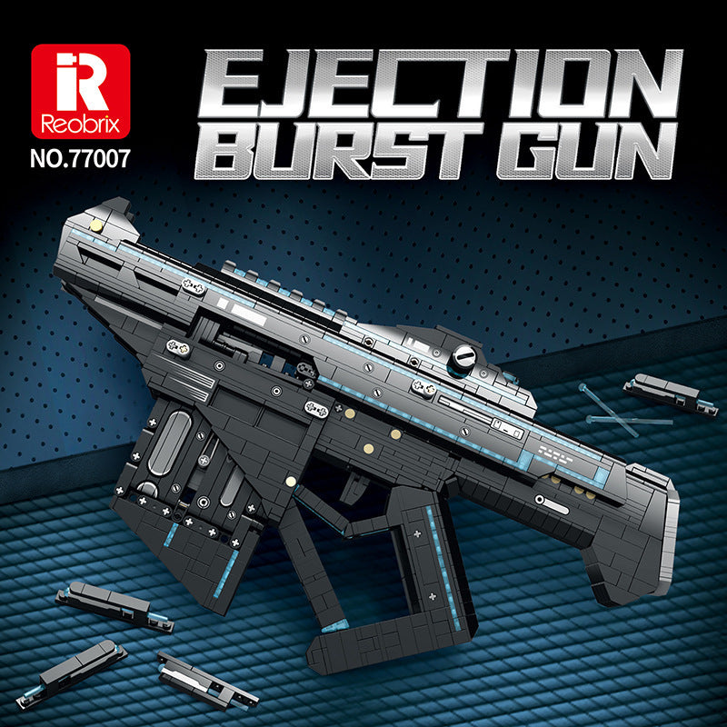 ejection burst gun building block set - reobrix 77007 - 1