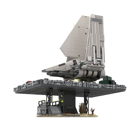 empire tydirium shuttle landport on tatooine | star wars | moc-110113 - 1