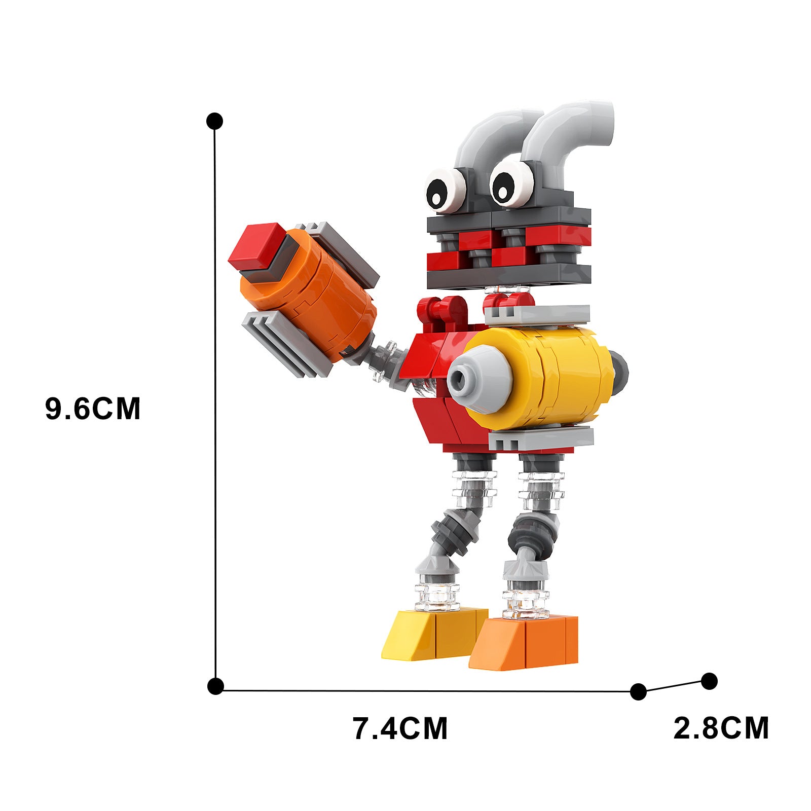 epic wubboox building set | my singing monsters | lego compatible - 2
