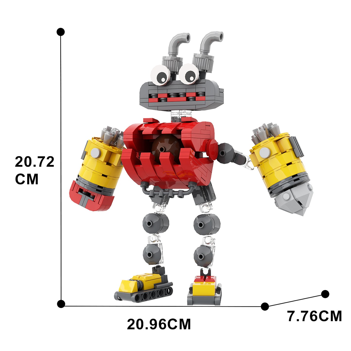 epic wubboox building set | my singing monsters | lego compatible - 3