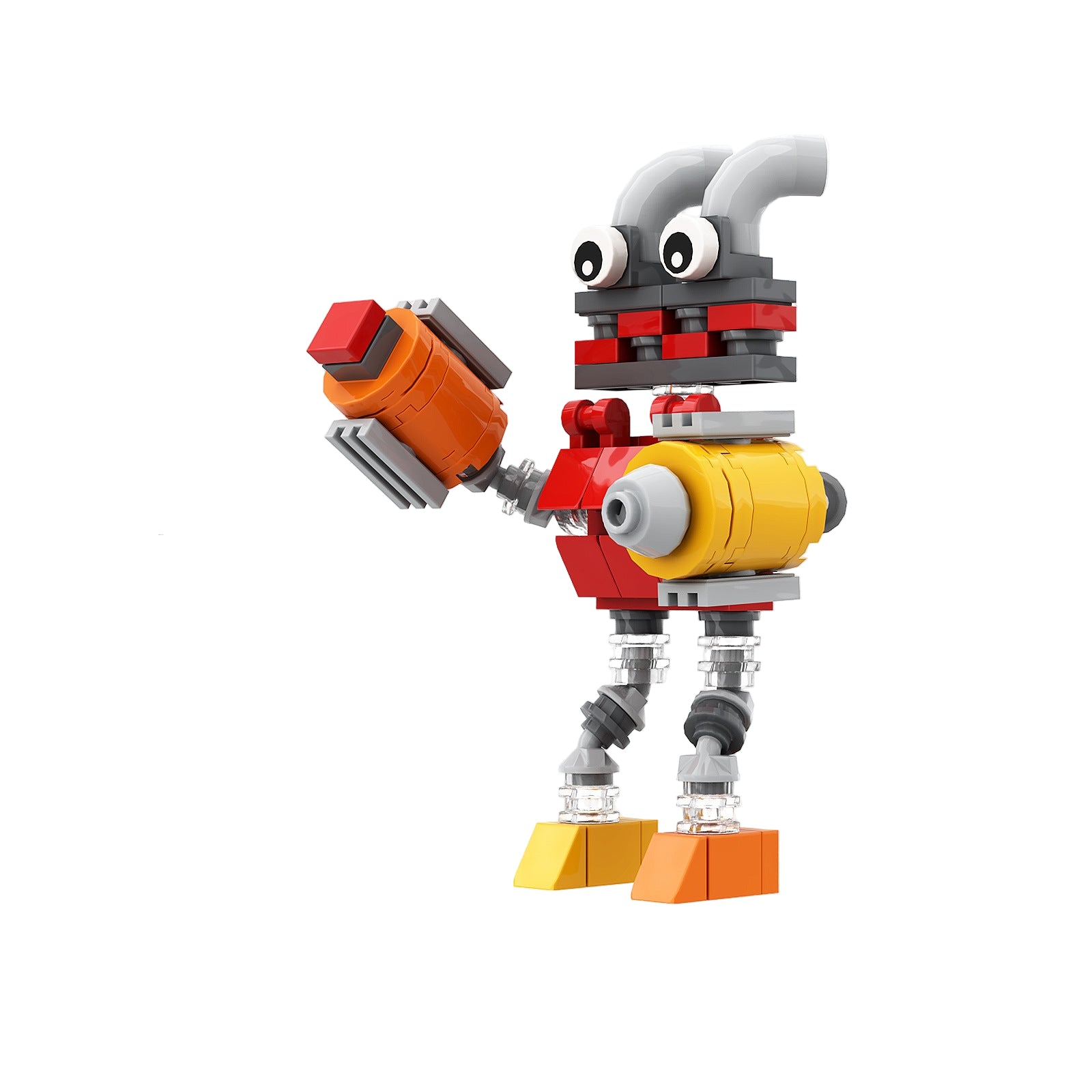 epic wubboox building set | my singing monsters | lego compatible - 5