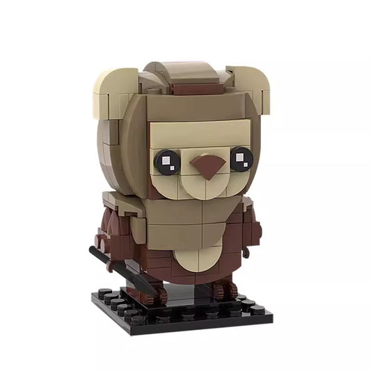 ewok brickheadz moc building set | star wars | lego-compatible - 1