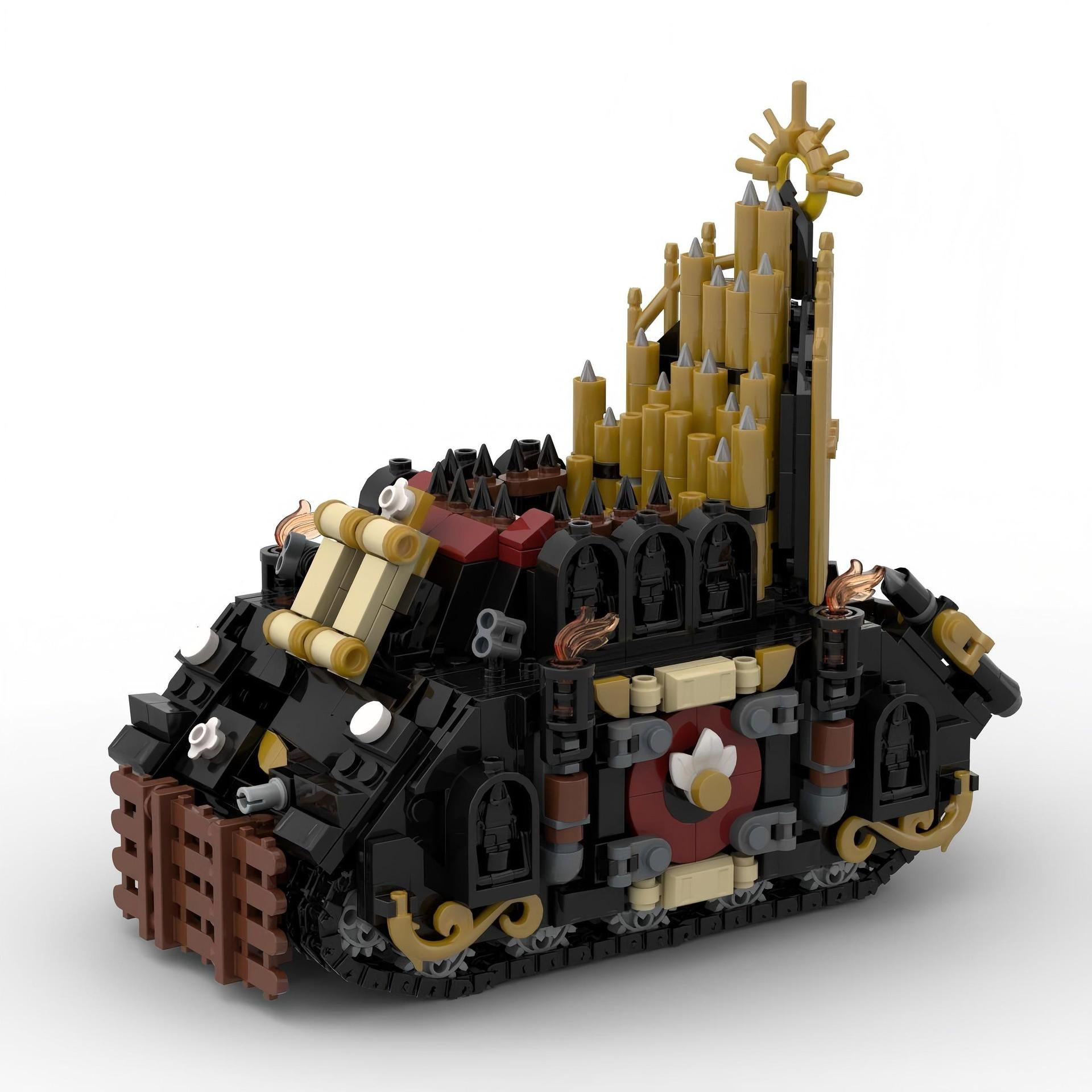 exorcist missile launching vehicle building set | warhammer 40k | moc-146516 - 5