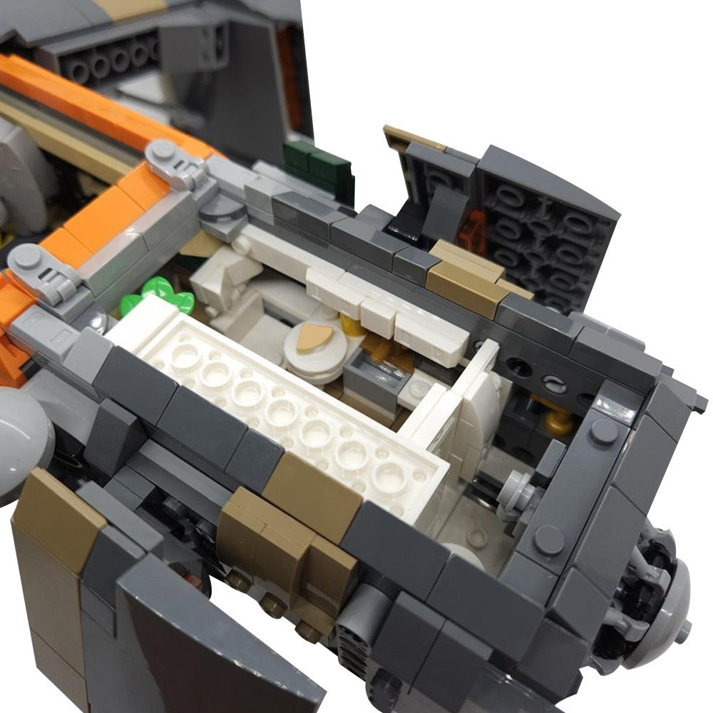 explorer one spaceship building set | moc-181257 - 5