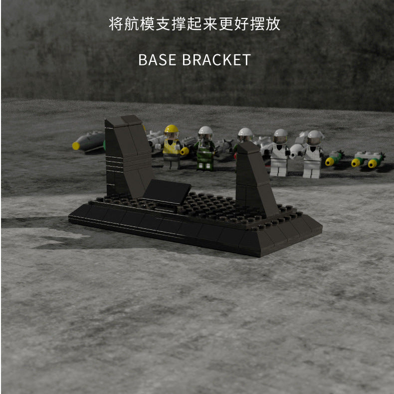 f-18 hornet carrier-based fighter building block set - juhang 88005 - 7