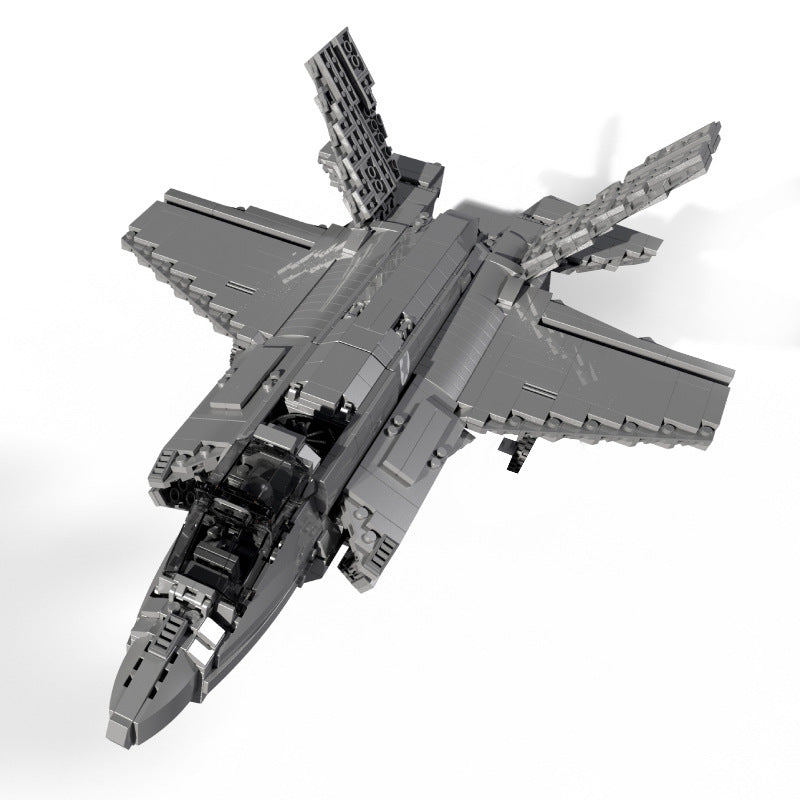 f-35 lighting stealth fighter building block set - juhang 88004 - 5