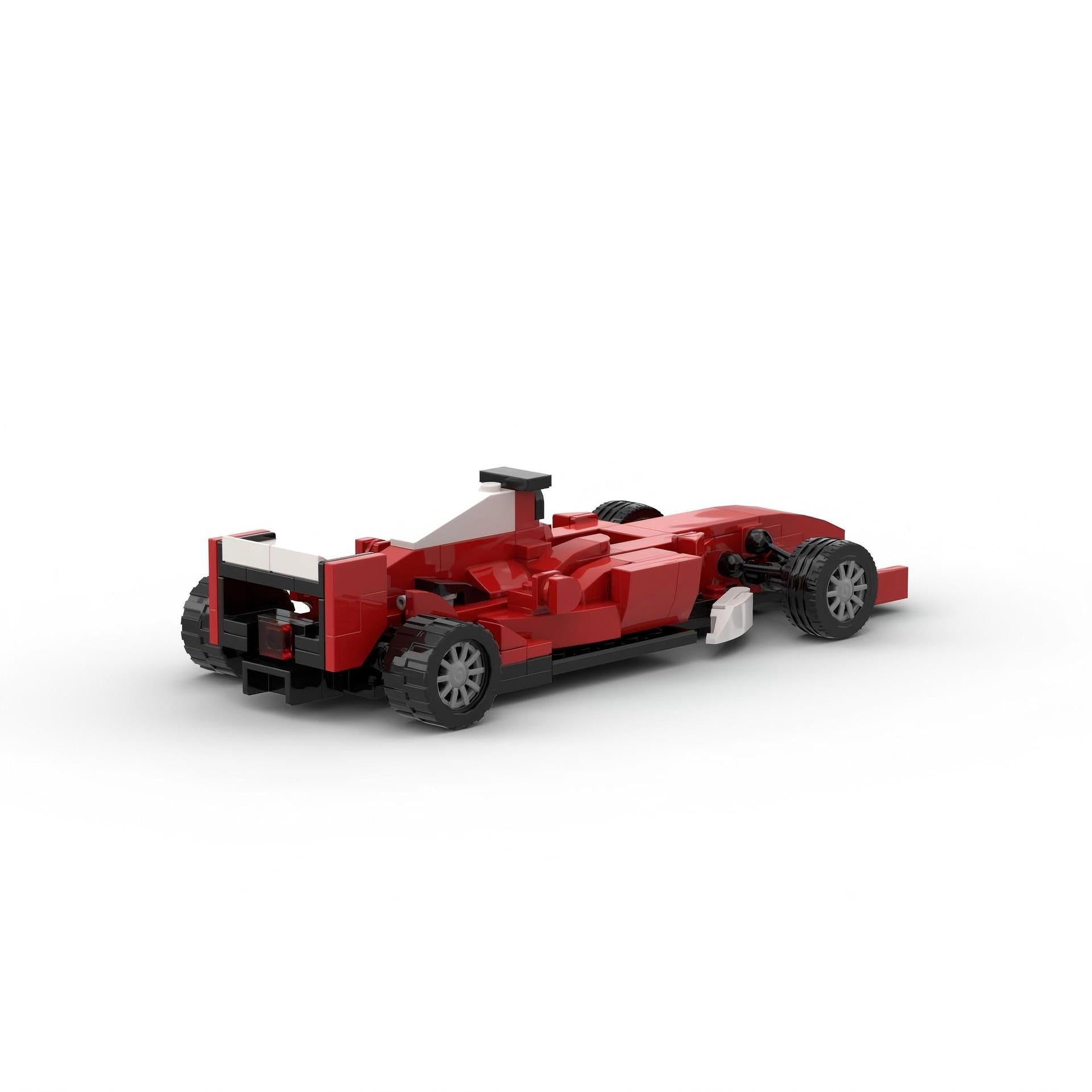 f1 ferrari f2004 building set | moc-59351 - 4