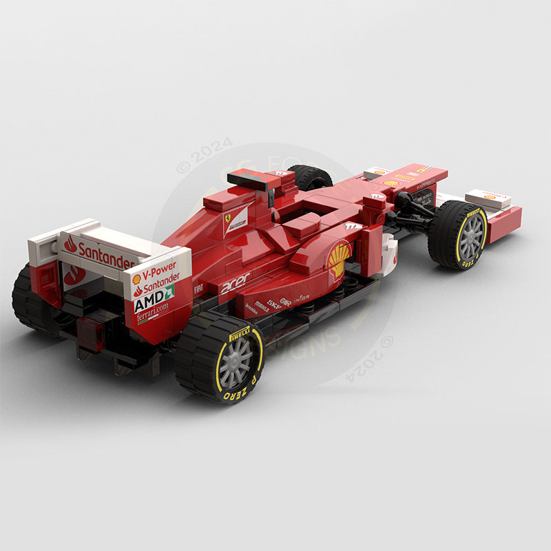 f1 ferrari f2012 building set | moc-97277 - 2