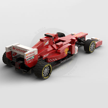 f1 ferrari f2012 building set | moc-97277 - 2