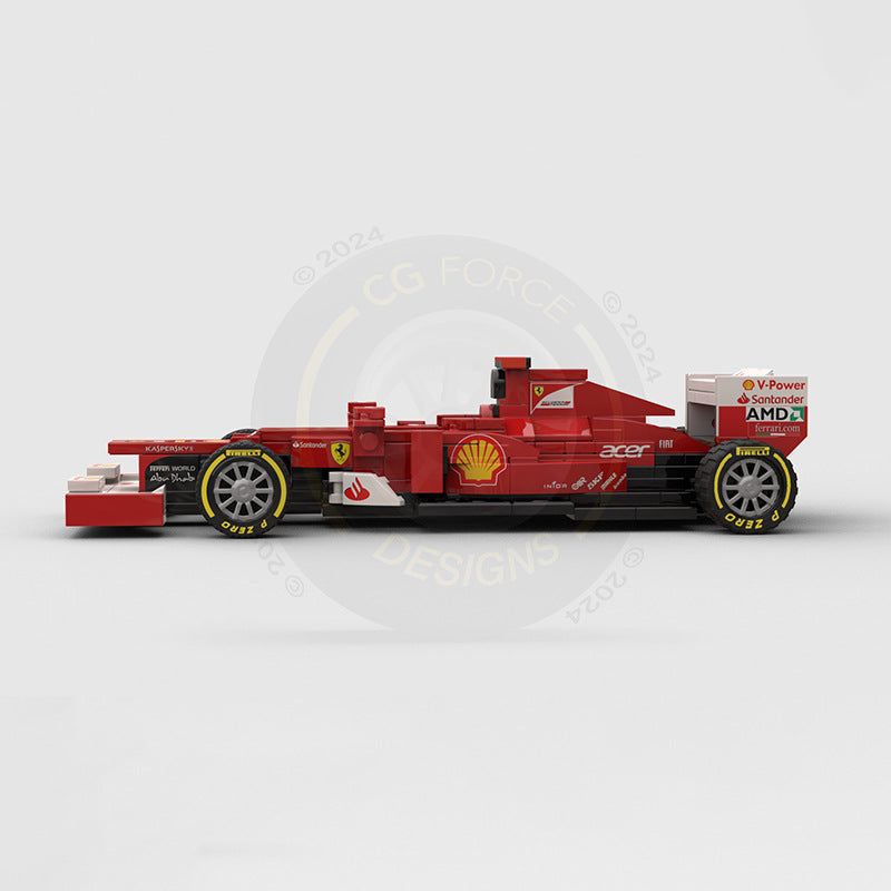 f1 ferrari f2012 building set | moc-97277 - 3