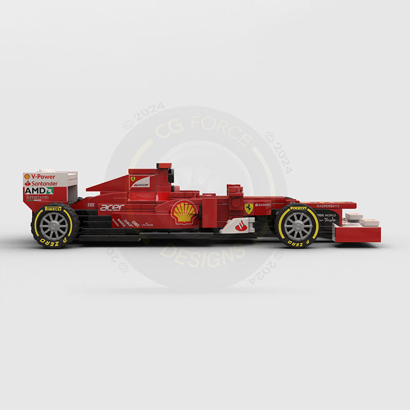 f1 ferrari f2012 building set | moc-97277 - 4