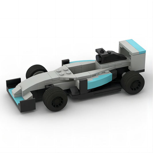 f1 mercedes hamilton building set | moc-40941 - 1