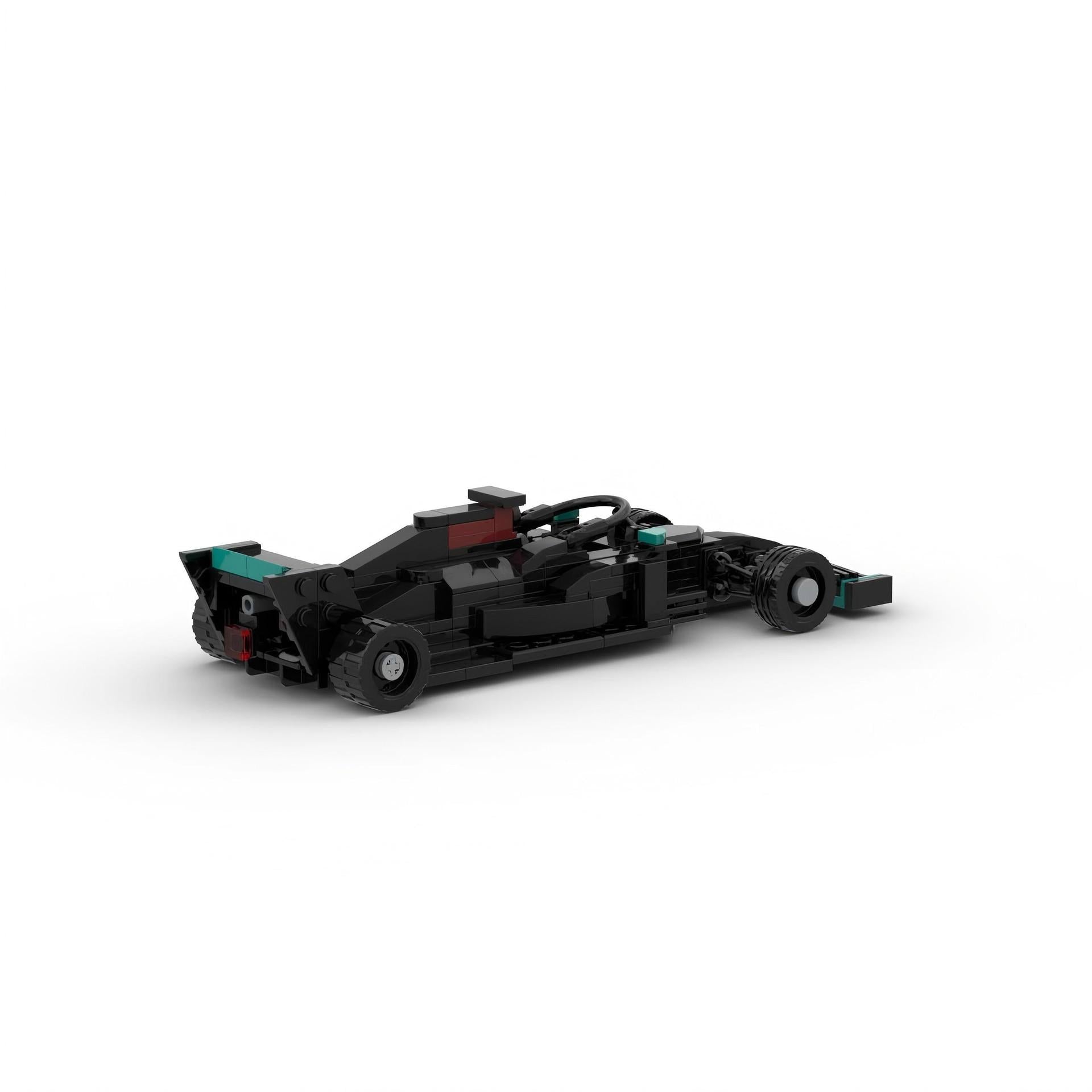f1 mercedes w11 building set | moc-59446 - 4