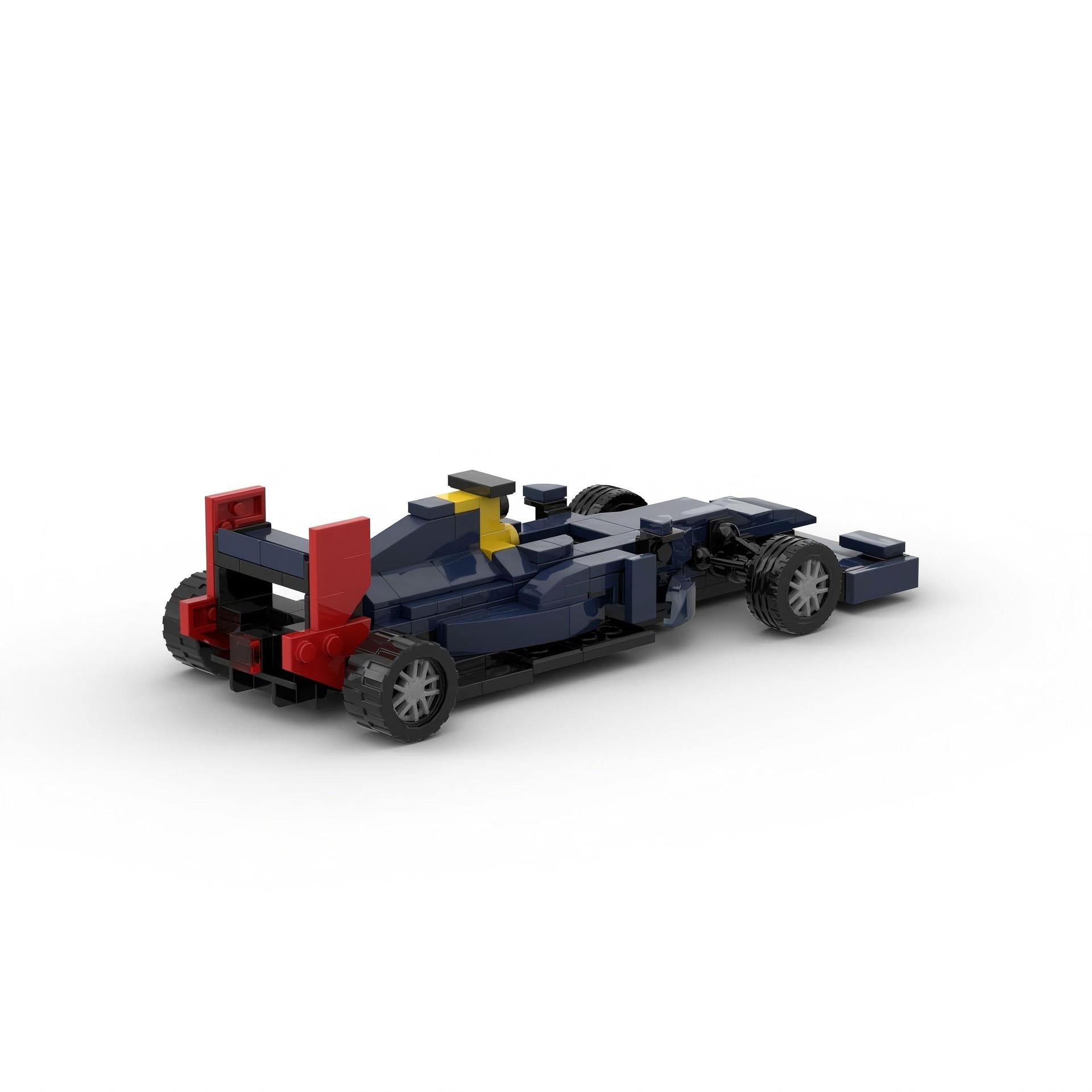 f1 red bull racing rb9 building set | moc-124943 - 4