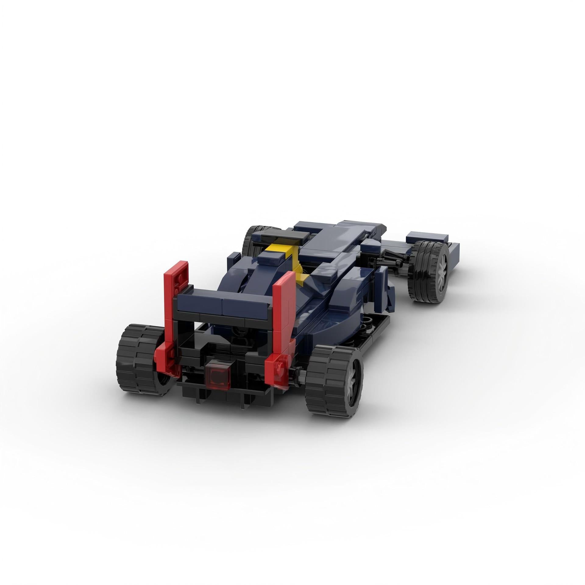 f1 red bull racing rb9 building set | moc-124943 - 5