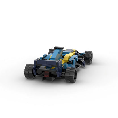 f1 renault r25 building set | moc-82098 - 5