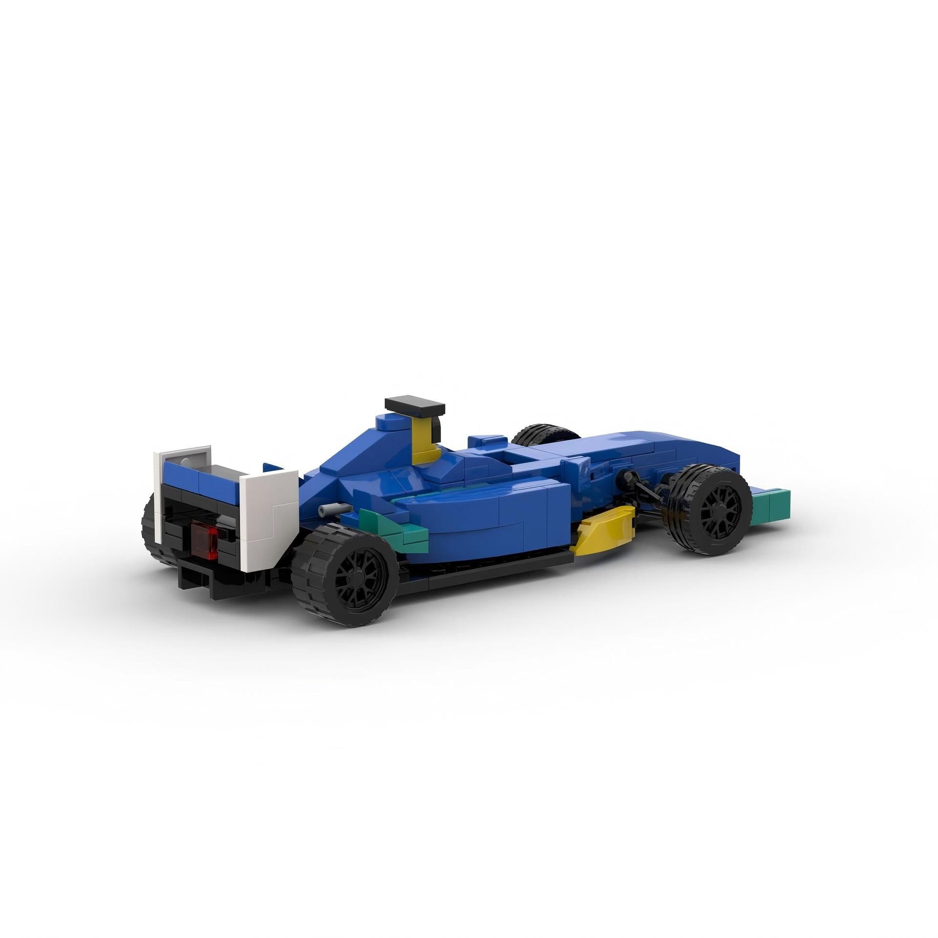 f1 sauber c22 building set | moc-83295 - 4