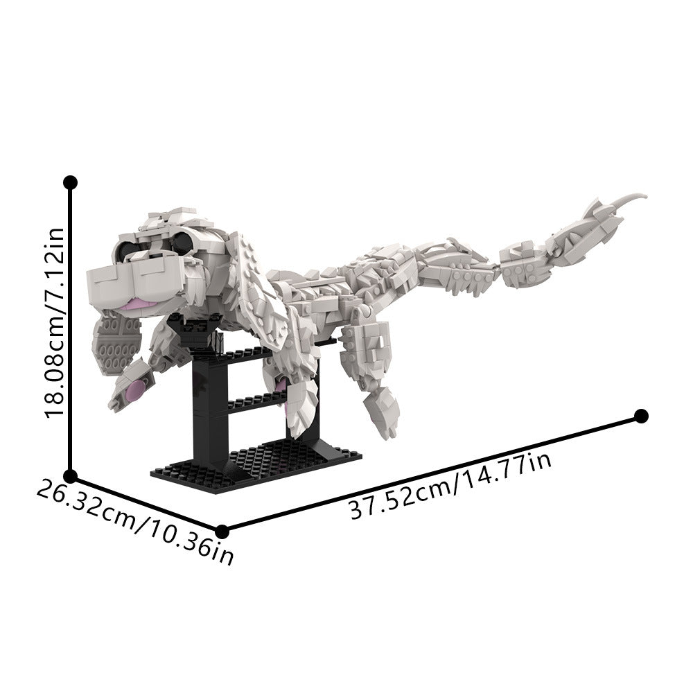 falkor luck dragon building set | lego compatible - 3