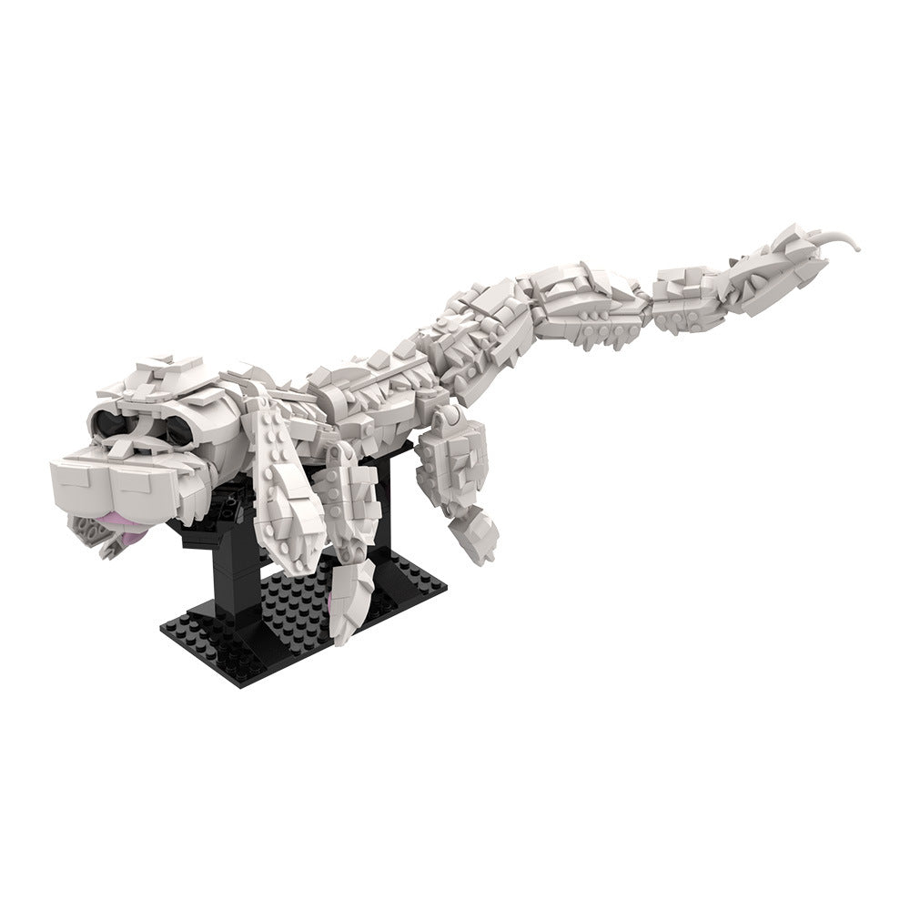falkor luck dragon building set | lego compatible - 4