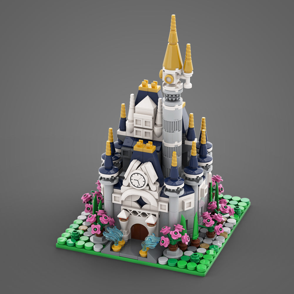 fantasy castle building set | lego compatible - 1