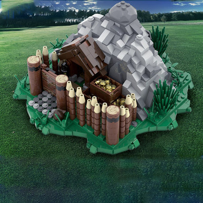fantasy gold mine building set | world of warcraft | moc-57641 - 2