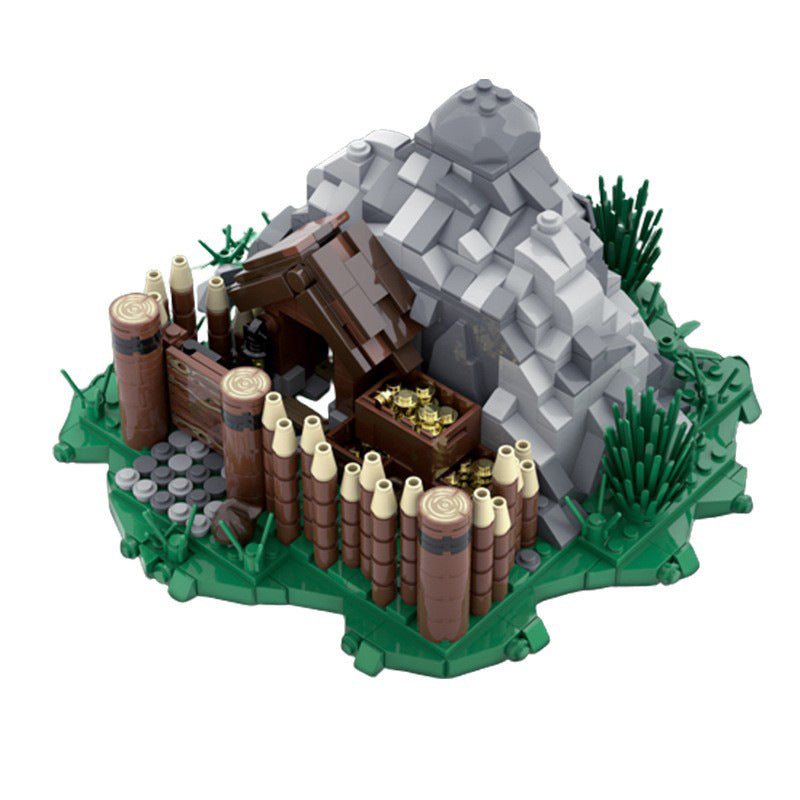 fantasy gold mine building set | world of warcraft | moc-57641 - 4